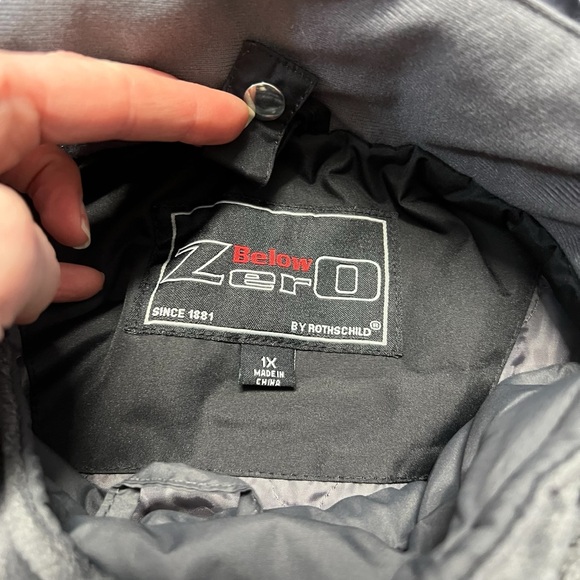 Below Zero by Rothschild - Women’s 2 in 1 All Seasons Jacket SZ. 1X - Picture 4 of 11